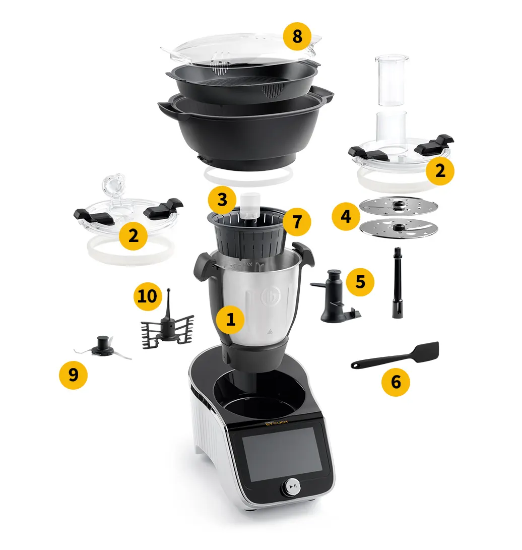 mastermix etouch accesorios